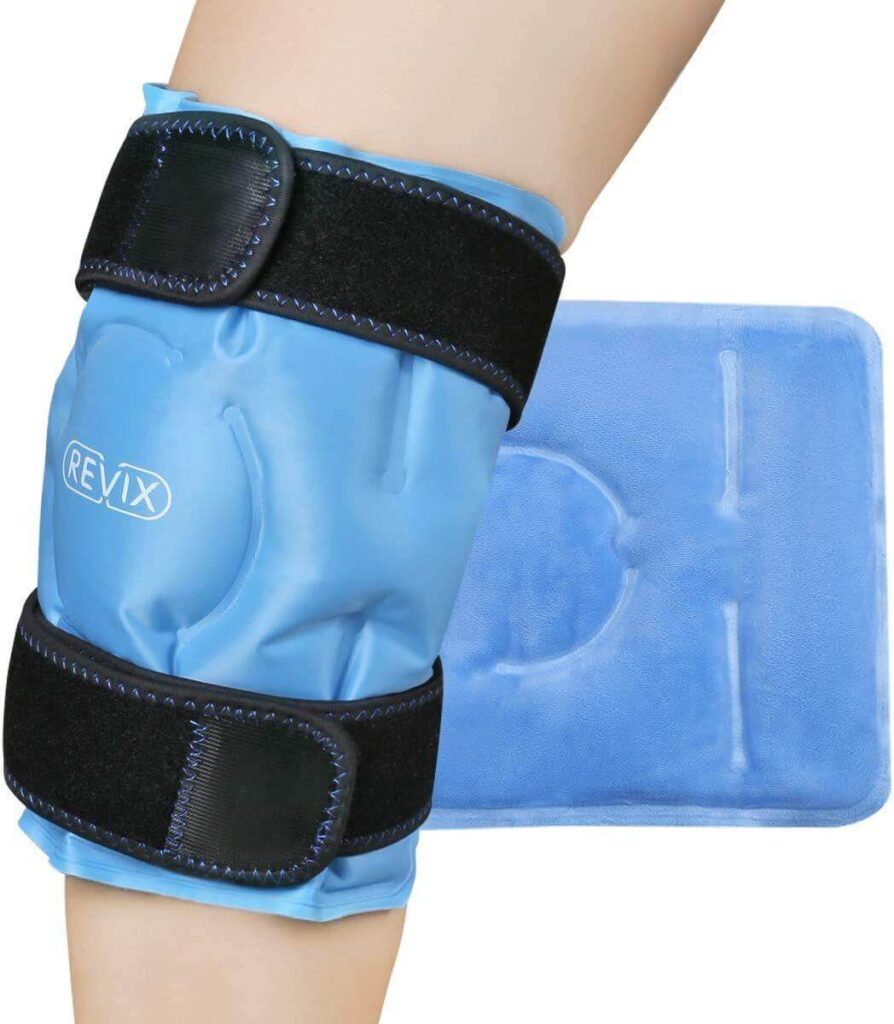 REVIX Ice Pack for Knee Pain Relief, Reusable Gel Ice Wrap