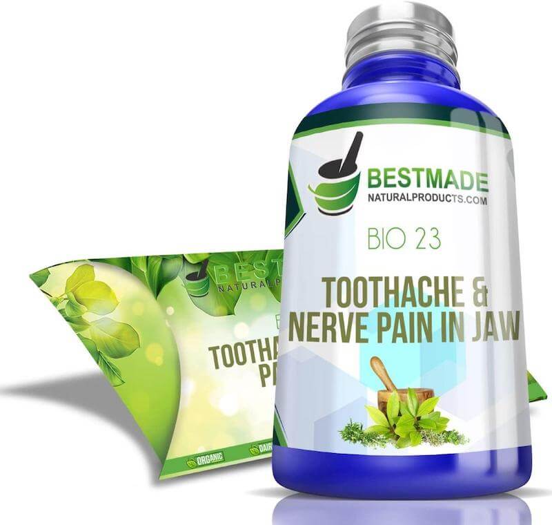 Toothache & Nerve Pain in Jaw Bio23, for Relief of Painful Cavities