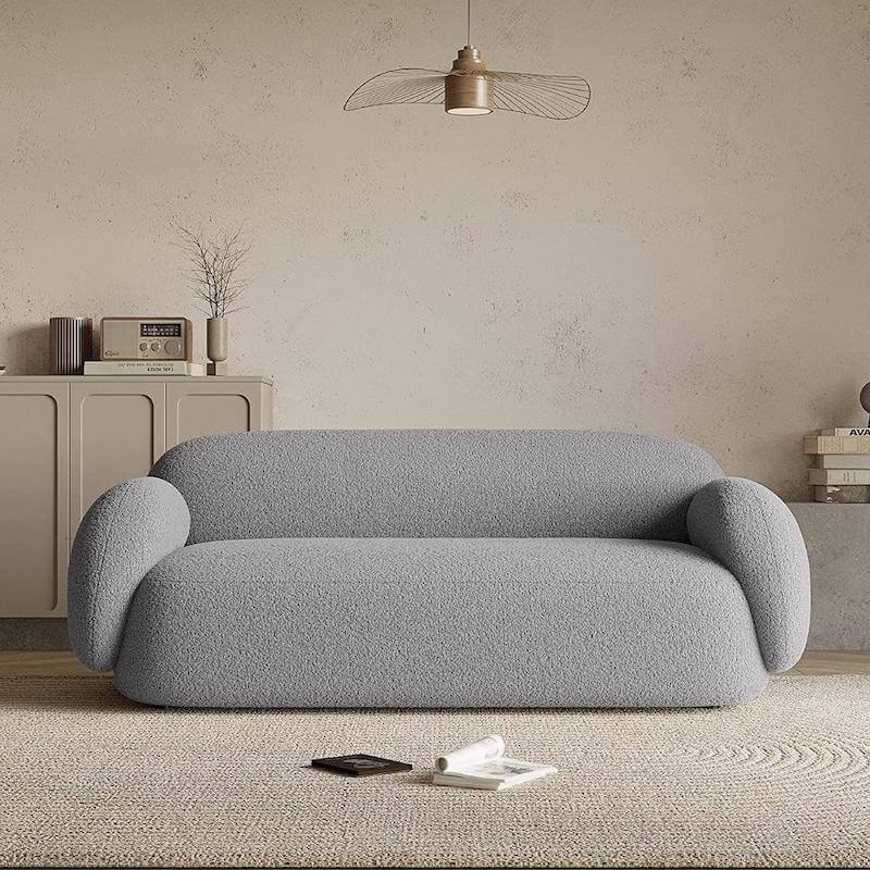 Acanva Modern Minimalist Sofa for Living Room Lounge Home Office