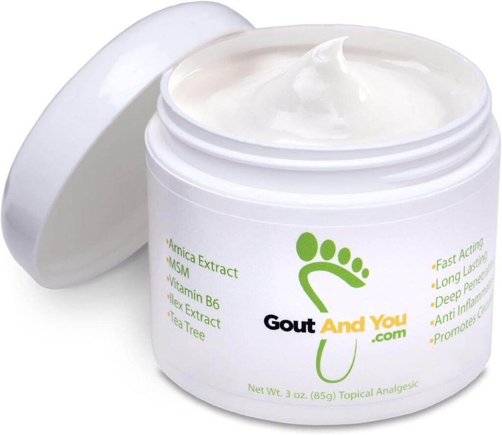 Gout and You Pain Relief Cream for Joint Flare-Ups
