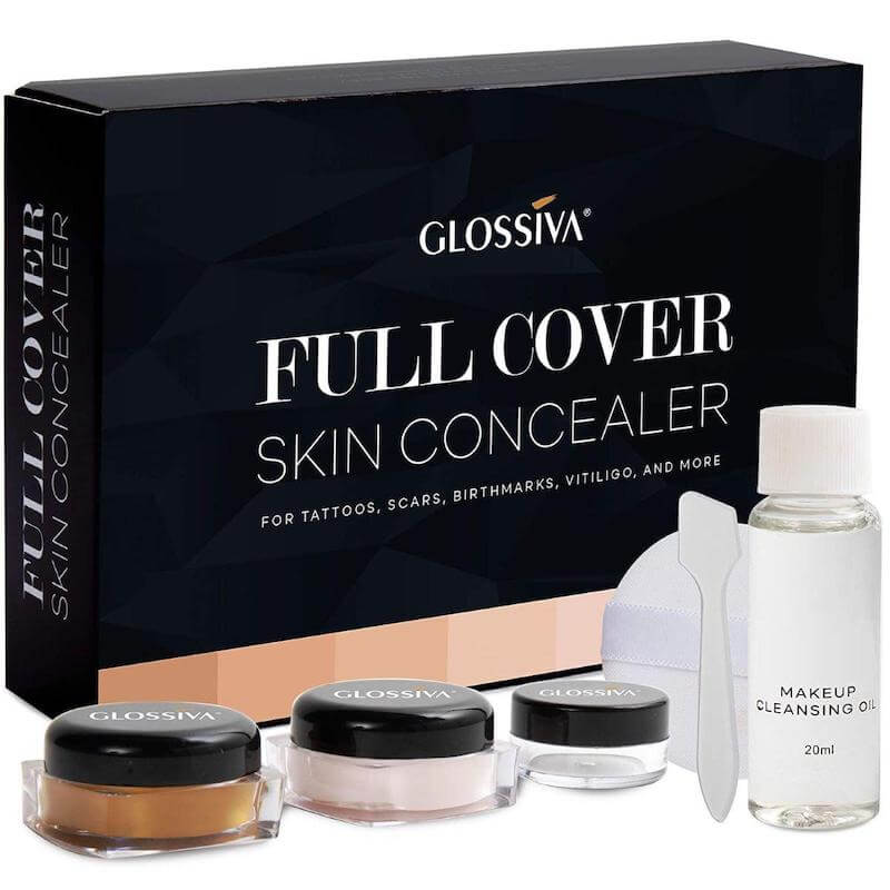 Glossiva Tattoo Concealer - Skin Concealer - Waterproof