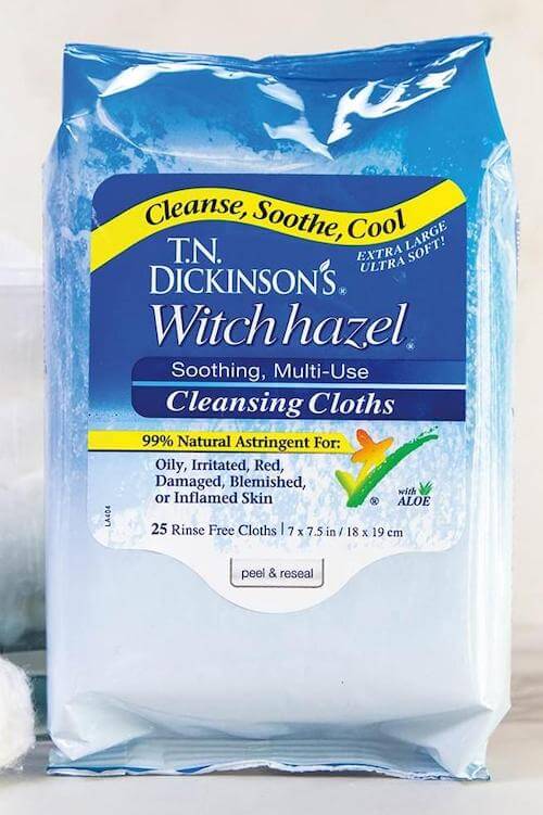 T.N. Dickinson's Witch Hazel New Soothing MultiUse Cleansing Cloth