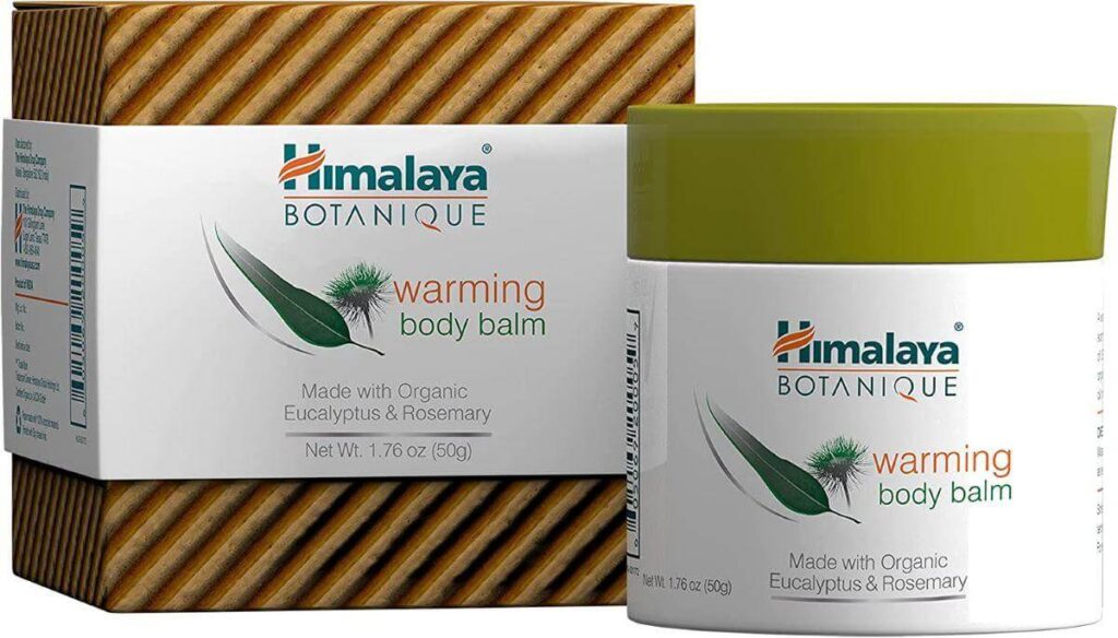 Himalaya Organic Warming Body Balm with Eucalyptus