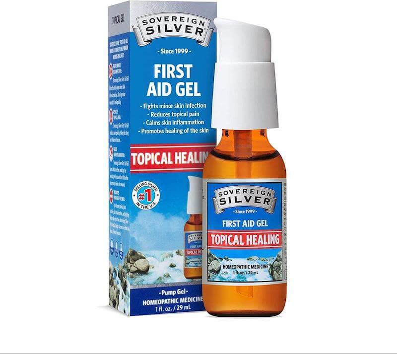 Sovereign Silver First Aid Gel – Topical Healing Homeopathic Medicine