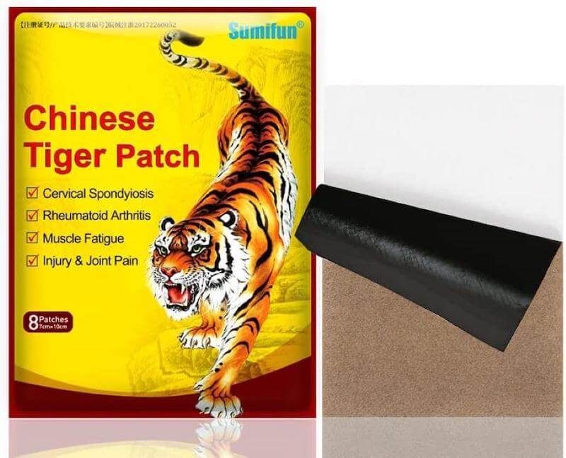 Sumifun 96pcs Tiger Patches Analgesic Plaster Arthritis Joint Back Pain Patch Neck Muscle
