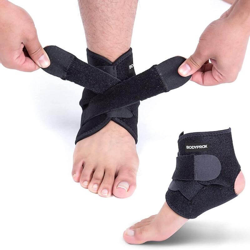 Bodyprox Ankle Support Brace, Breathable Neoprene Sleeve