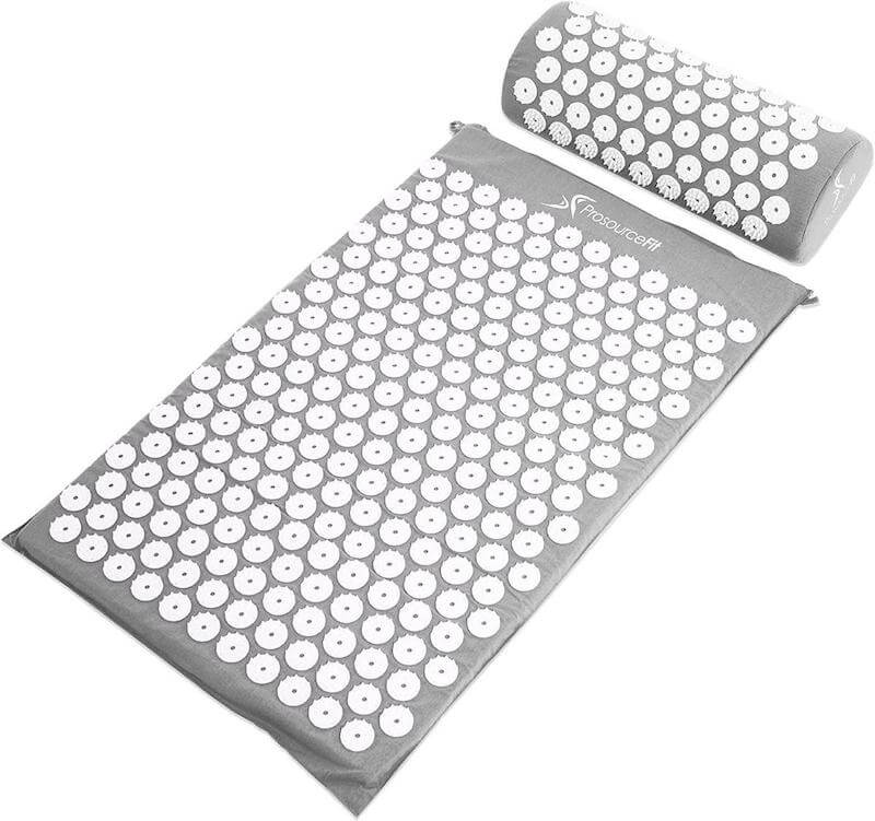 ProsourceFit Acupressure Mat and Pillow Set for Back/Neck Pain Relief