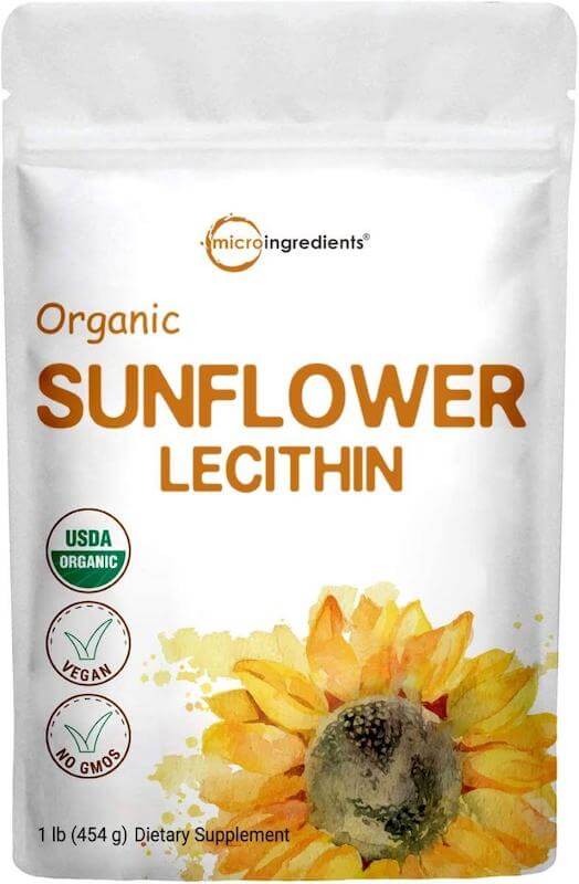 Organic Sunflower Lecithin Powder