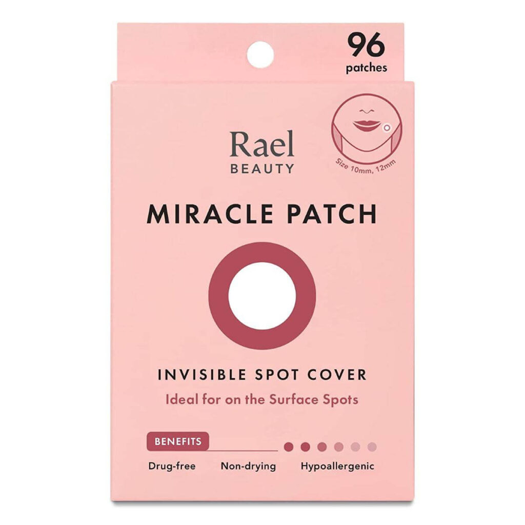 Rael Miracle Invisible Spot Cover - Hydrocolloid, Acne Pimple Absorbing Cover