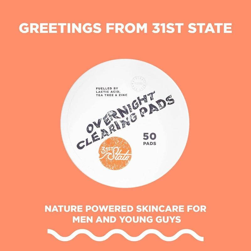 31st State Overnight Clearing Pads – Acne Wipes