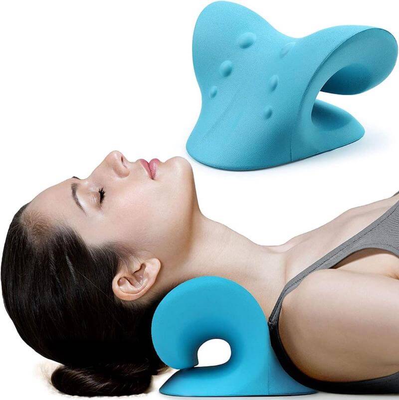 Neck and Shoulder Relaxer, Cervical Traction Device for TMJ Pain Relief