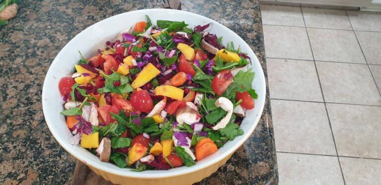 This Lemon Herb Tahini Salad Dressing Recipe with Garlic Will Make Your Salad Sing With Joy! TheWellthieone