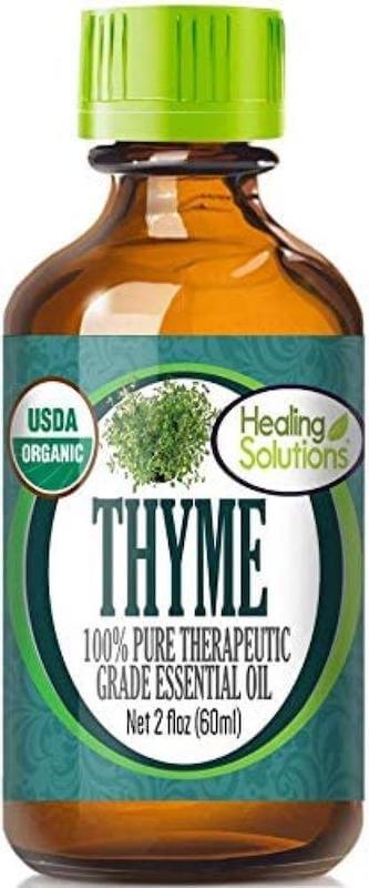 Healing Solutions Organic 60ml Oils - Thyme Essential Oil