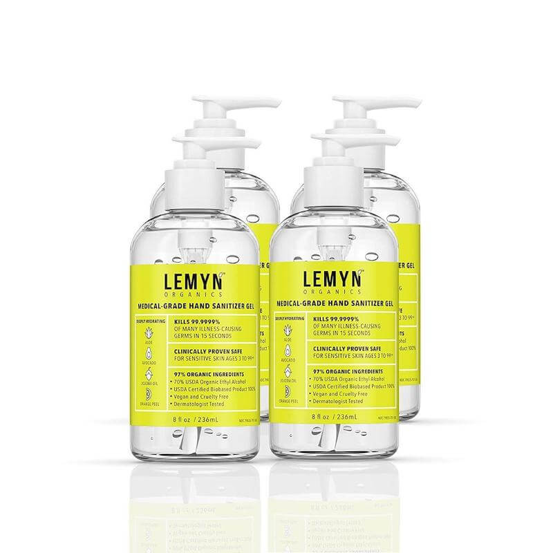 Lemyn Organics Medical Grade Hand Sanitizer Gel