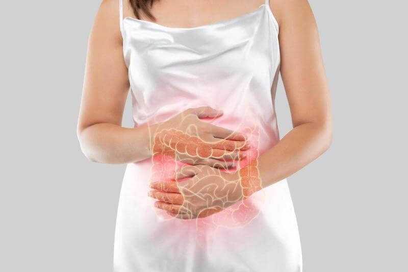 Ulcerative colitis inflames the large intestine and it creates sores on the inner lining, making the large intestine less effective at digestion.  This causes pain and mal-absorption of nutrients from our food.
