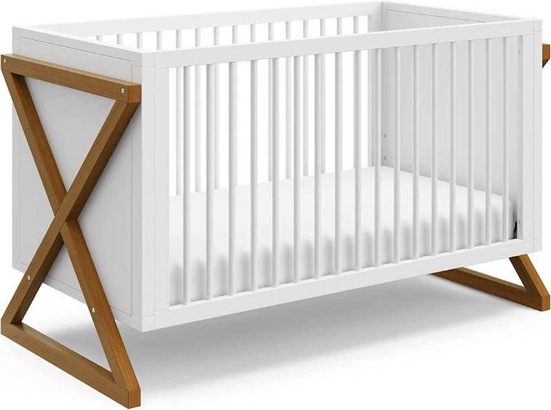 Storkcraft Equinox 3-in-1 Convertible Crib Made of Vintage Driftwood