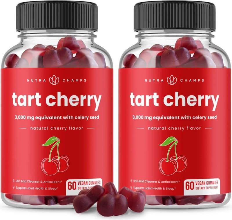 Tart Cherry Gummies with Celery Seed Extract