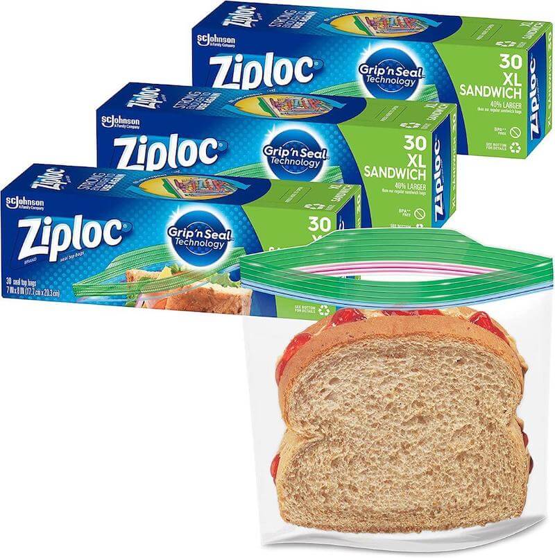 Ziploc Sandwich and Snack