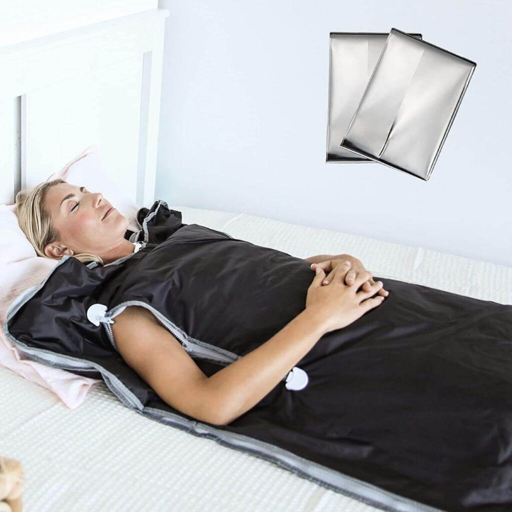 LifePro Sauna Blanket for Detoxification - Portable Far Infrared Sauna for Hom