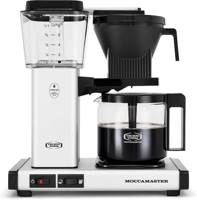 Moccamaster Select 10-Cup Coffee Maker, Off-White