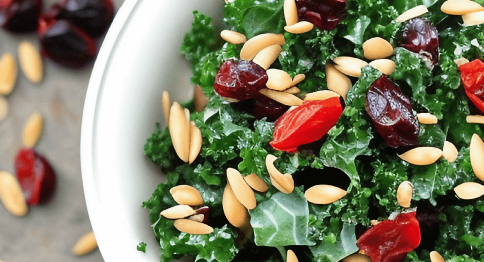 Kale Salad Done Right - Tantalize Your Palate With this Sweet & Savory Kale Crunch Salad Recipe! Thewellthiieone