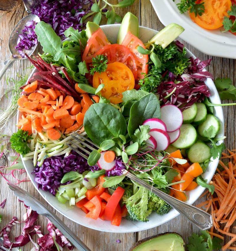 It’s never a bad idea to have an extra helping of a colorful salad!