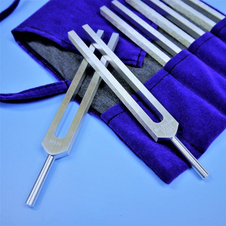 A set of tuning forks can set you on the road to better physical and emotional health.
