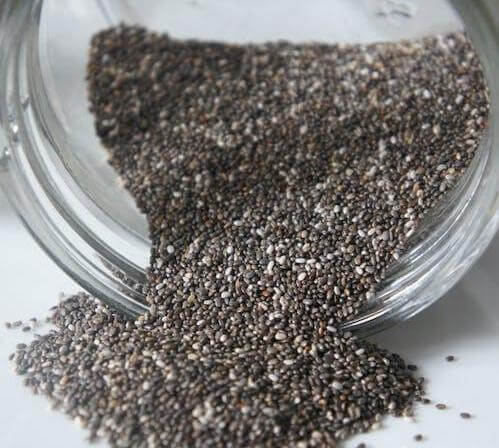 Chia seeds have a delicious crunchy texture and add a ton of nutrition to each bite when you sprinkle it on top of your favorite meals. 