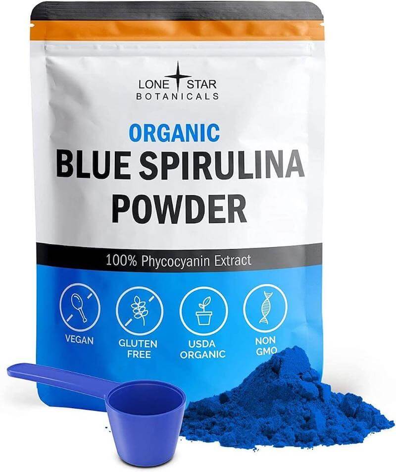 Organic Blue Spirulina Powder - 100% Pure Superfood