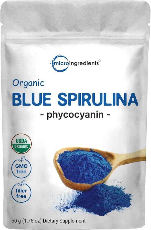 Microingredients Organic Blue Spirulina Powder