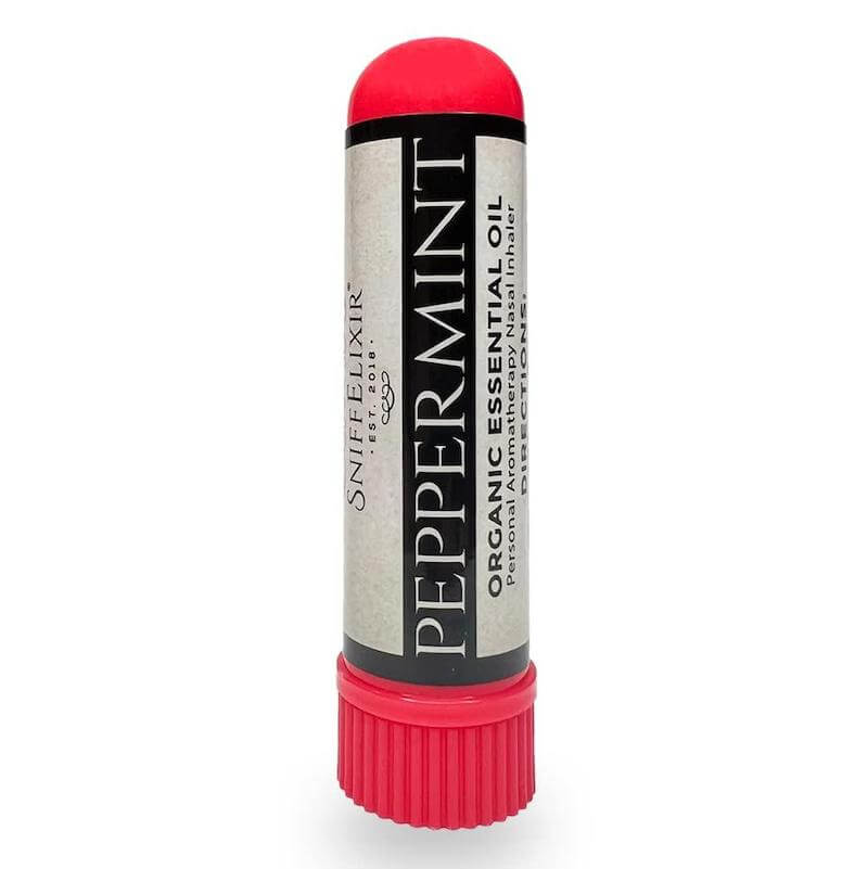 Sniff Elixir Peppermint Essential Oil Aromatherapy Nasal Inhaler
