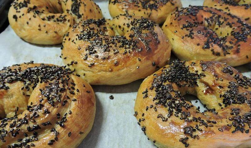 Top off your cookies or baked breads with black sesame seeds.