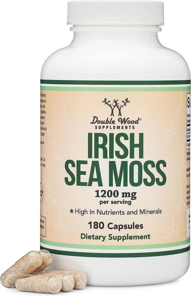 Double Wood Irish Sea Moss Capsules