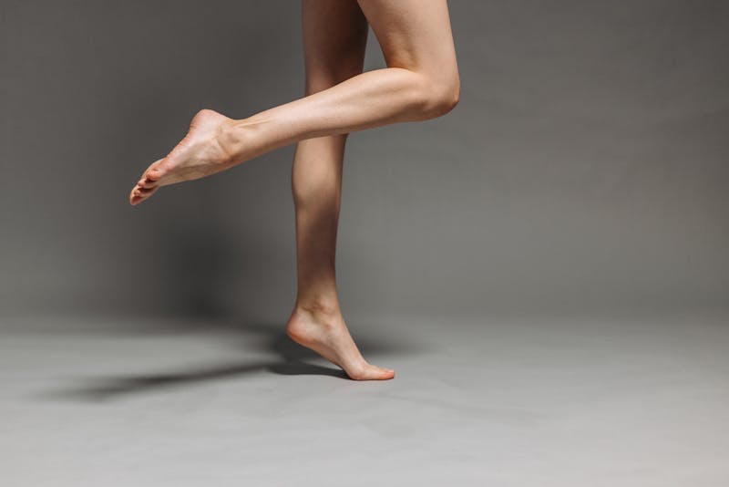 smooth glowing skin from regular dry brushing routine