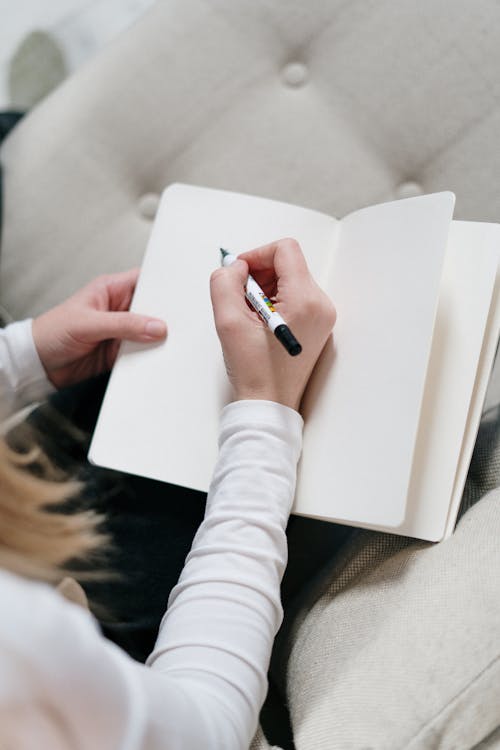 journal for habit stacking helps the stack feel concrete
