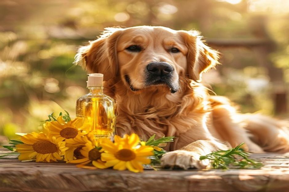 calendula spray for dog hot spots