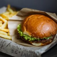 In-N-Out burger and fries representing calorie calculation