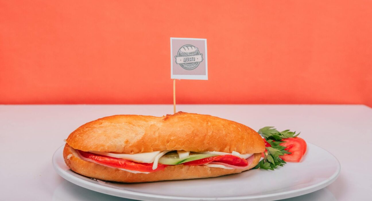 Subway sandwich representing calorie calculator