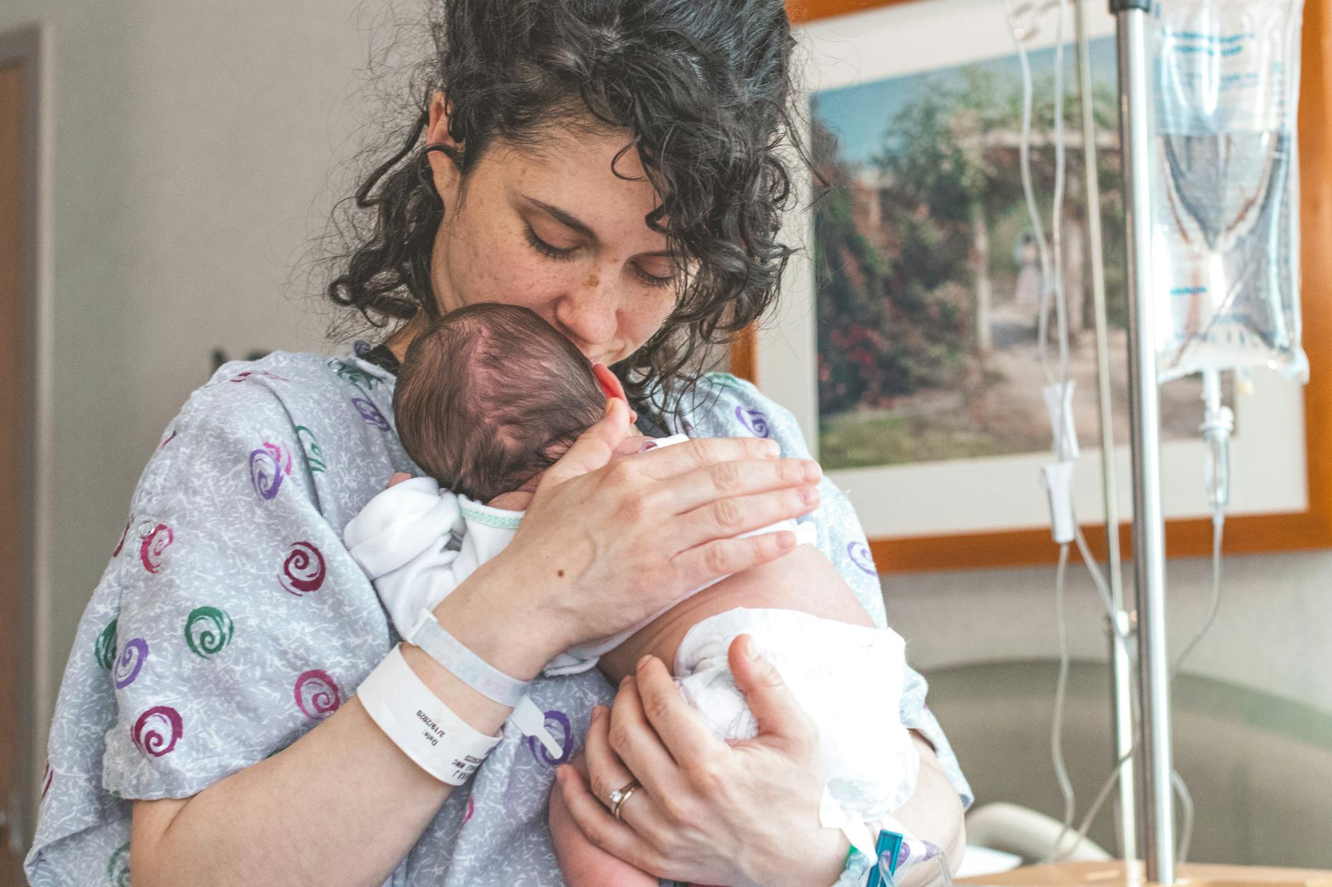 postpartum brain fog illustration