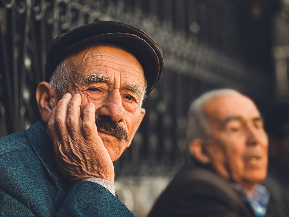 man considering spermidine supplement for longevity benefits
