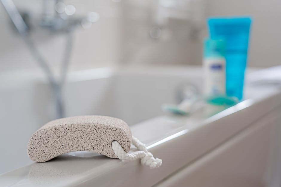 pumice stone foot file for dry skin removal